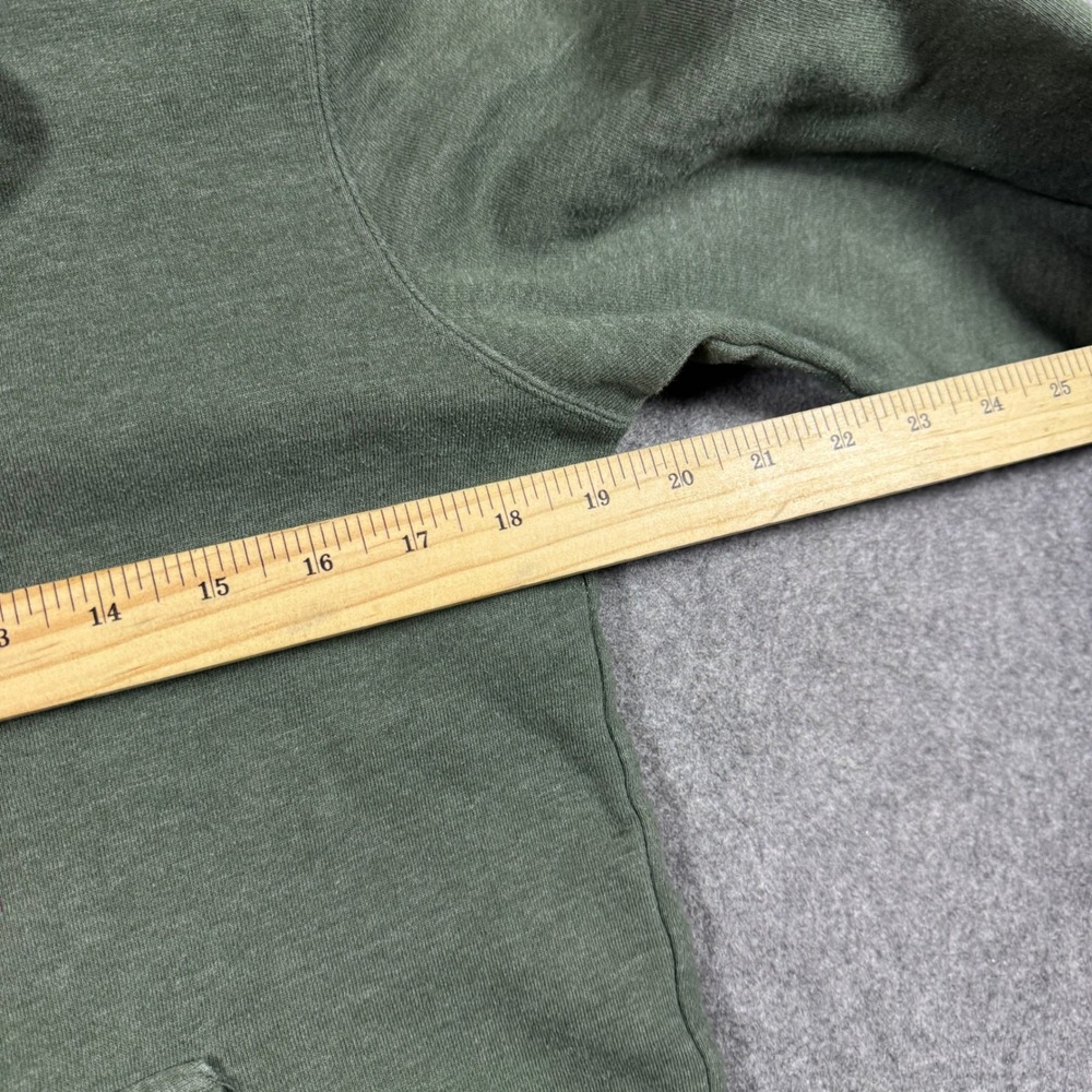 Marmot Hoodie Mens Small Green Marmot Beanie Graphic Fleece Pullover Sweatshirt* - Picture 11 of 14